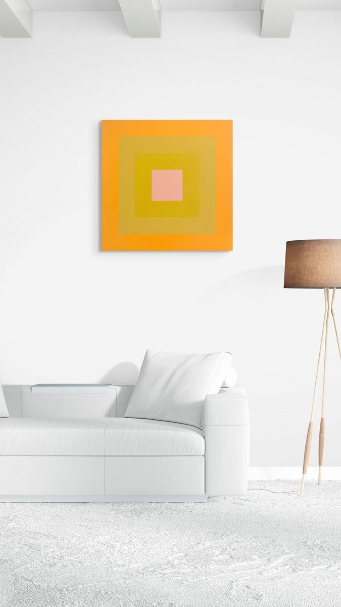 Colour Orb 9 - by Brent Hallard - Abstract Painting - Ideelart