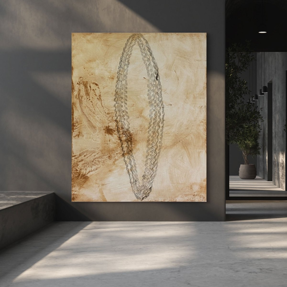 Curiosity - by Paul Landauer - Abstract Painting - Ideelart