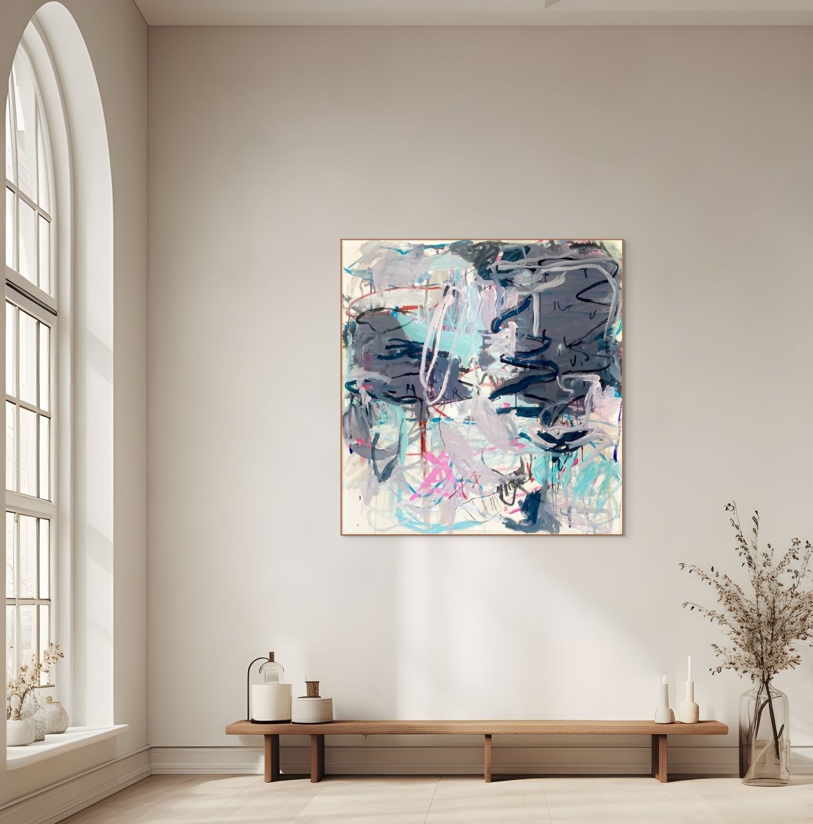 Day Twenty - by Macha Poynder - Abstract Painting - Ideelart