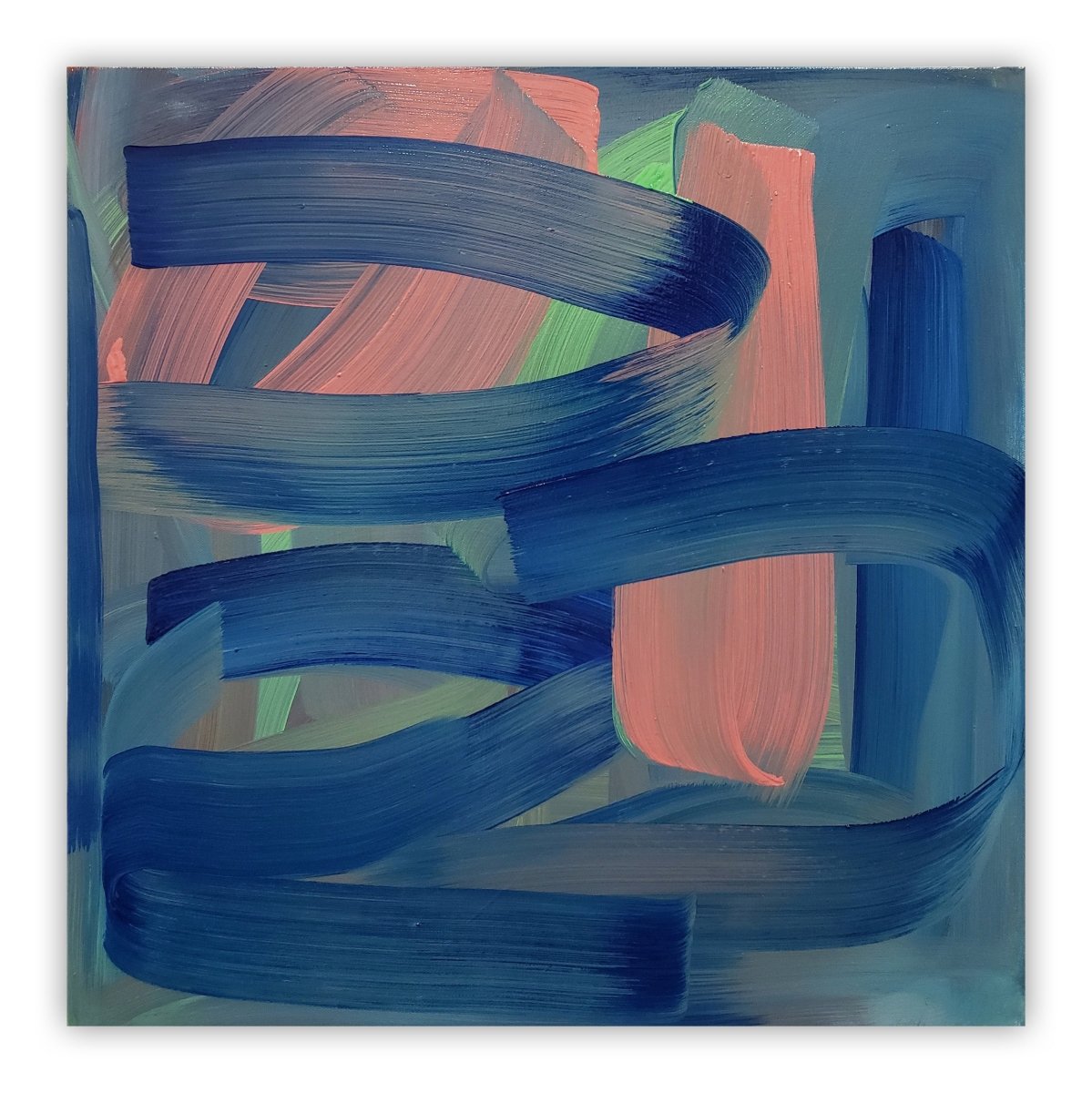 Deep end - by Anne Russinof - Abstract Painting - Ideelart
