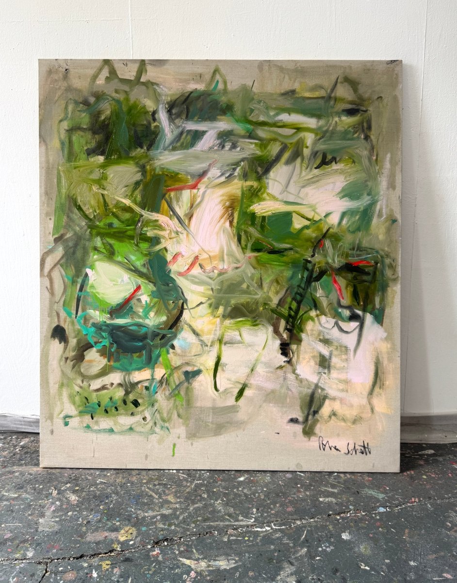 Deep into the gardens IV - by Petra Schott - Abstract Painting - Ideelart