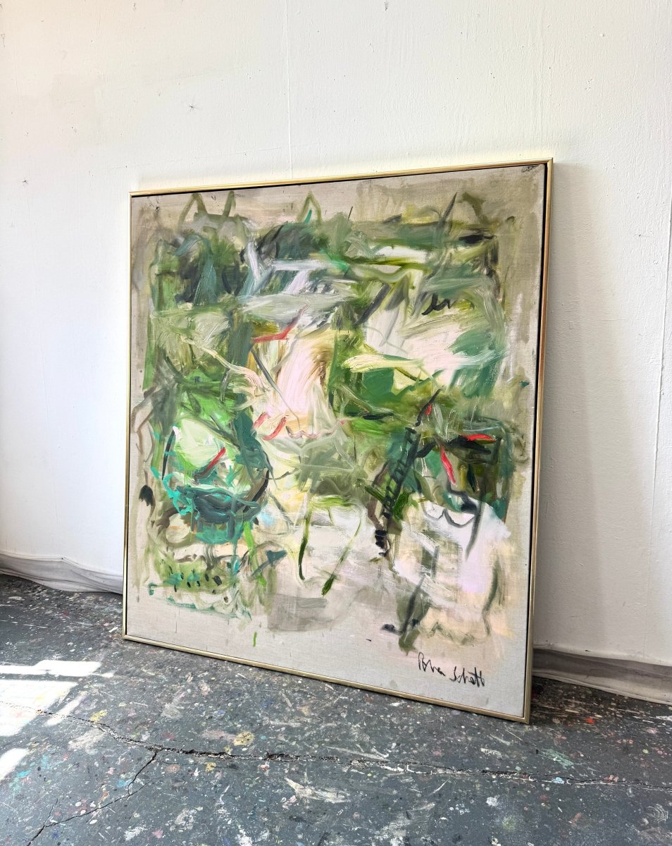 Deep into the gardens IV - by Petra Schott - Abstract Painting - Ideelart
