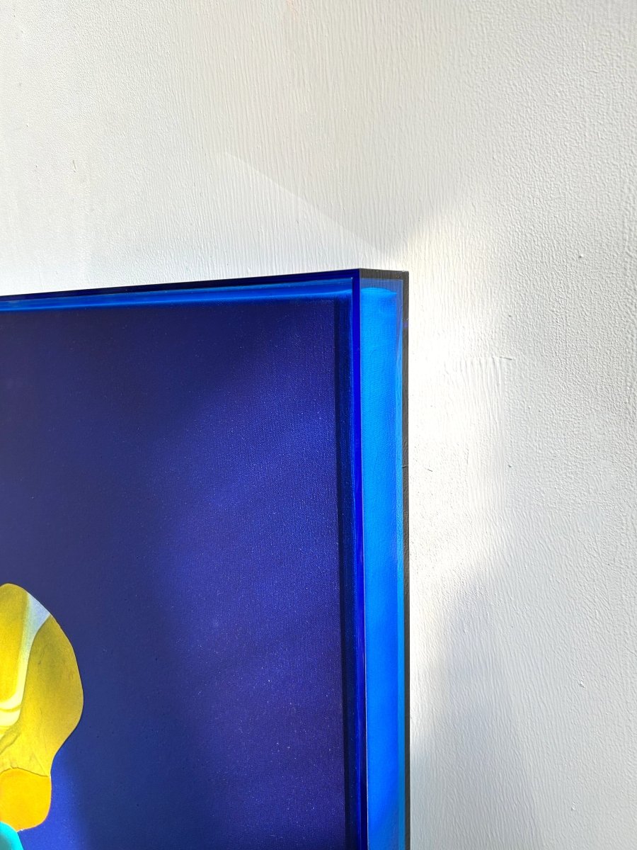 Dual Frequency - by Nikolaos Schizas - Abstract Painting - Ideelart