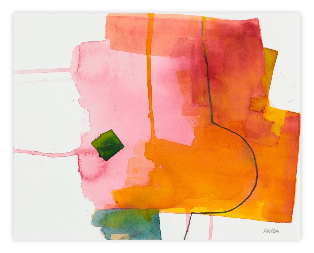 Embrace 14 - by Xanda McCagg - Abstract Painting - Ideelart