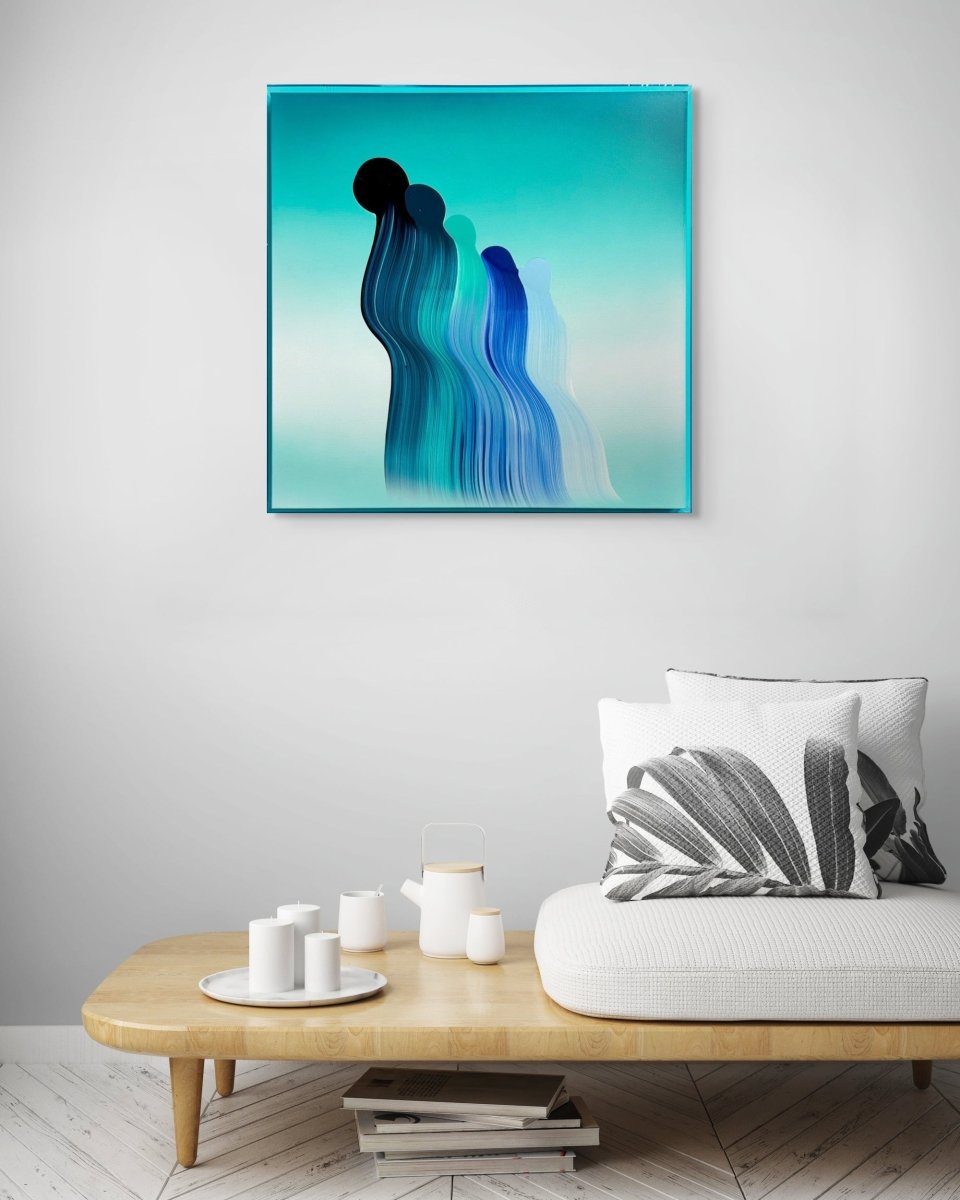 Emergence - by Nikolaos Schizas - Abstract Painting - Ideelart