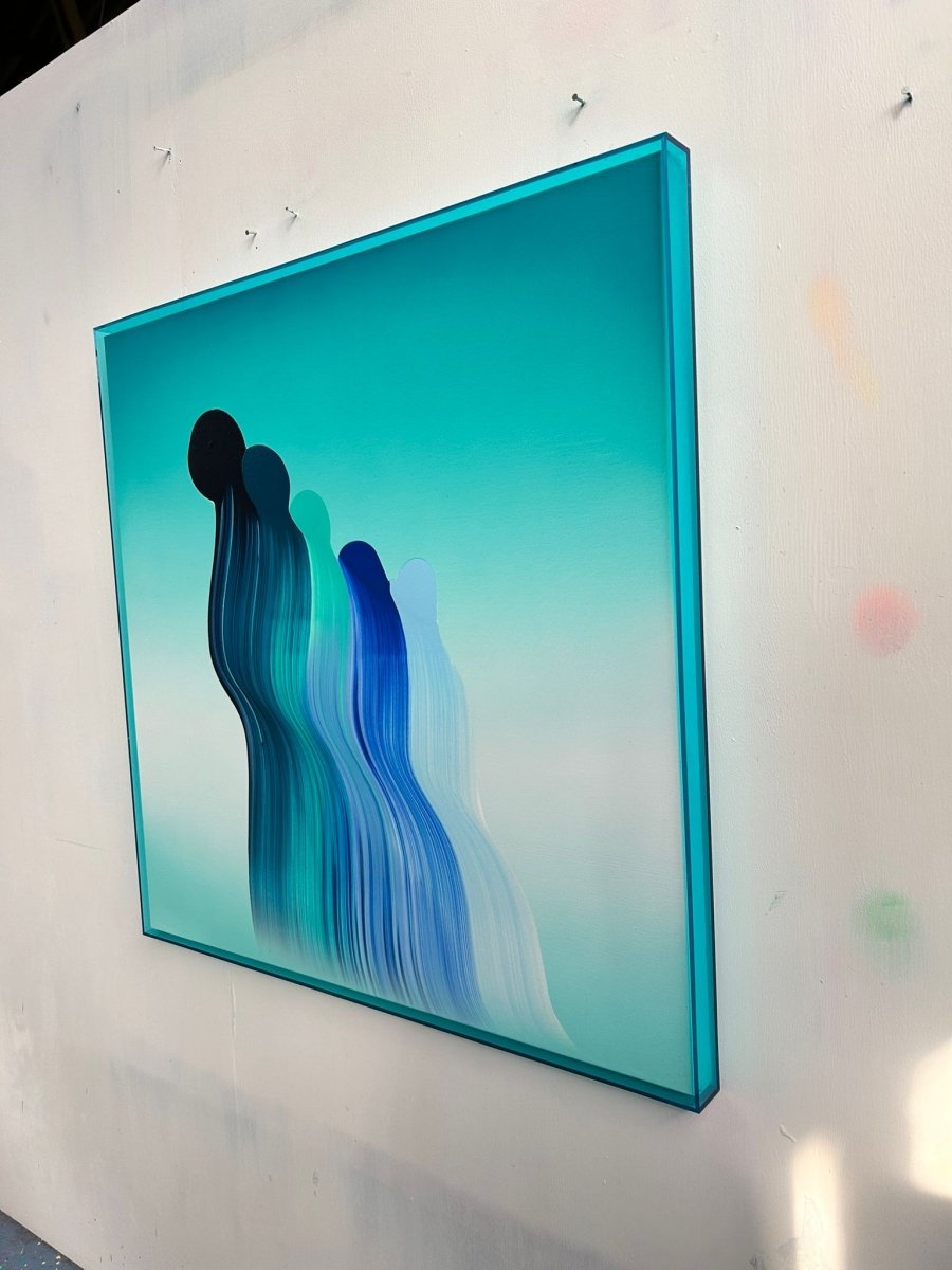 Emergence - by Nikolaos Schizas - Abstract Painting - Ideelart