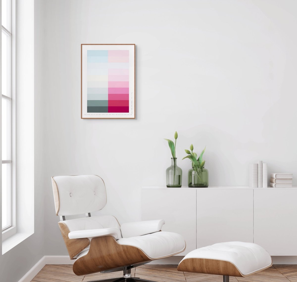 Emotional color chart 240 - by Kyong Lee - Abstract Painting - Ideelart