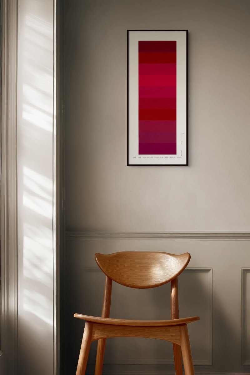 Emotional color chart 266 - by Kyong Lee - Abstract Painting - Ideelart