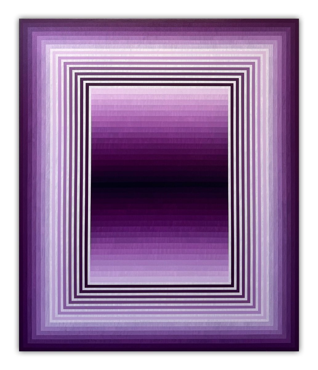 Extended Light (Cobalt Violet) - by Andy Harwood - Abstract Painting - Ideelart
