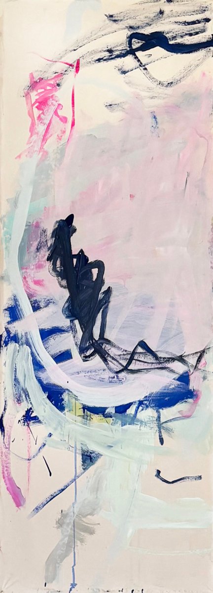 Far Away - by Macha Poynder - Abstract Painting - Ideelart