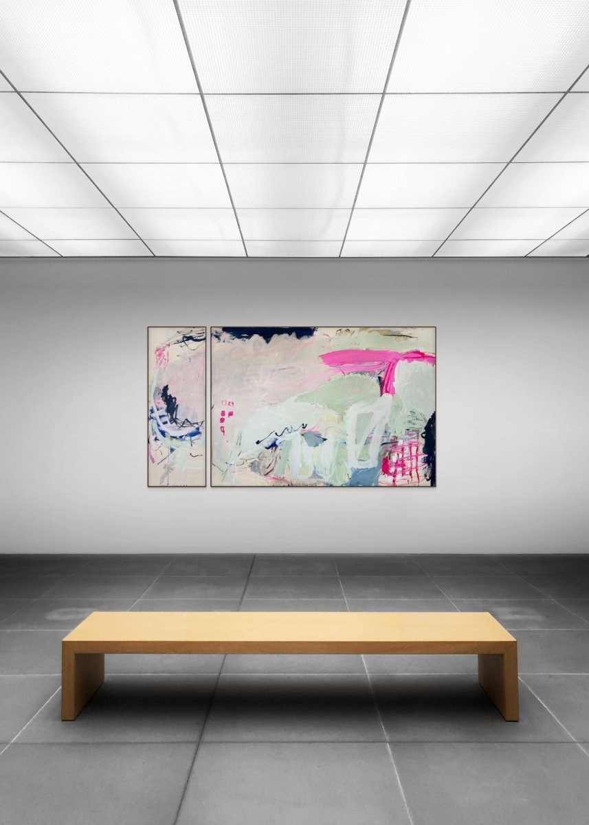 Far Away - by Macha Poynder - Abstract Painting - Ideelart