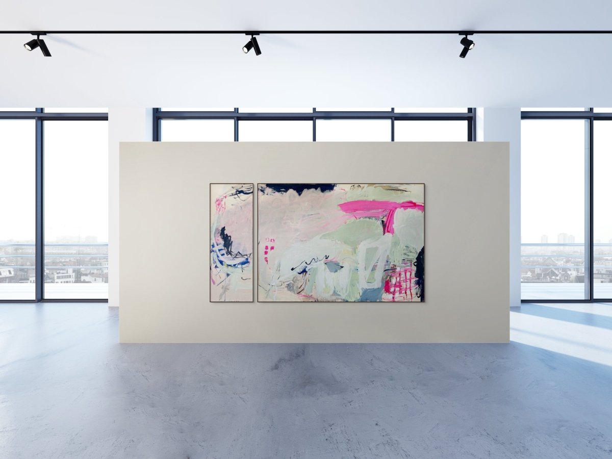 Far Away - by Macha Poynder - Abstract Painting - Ideelart