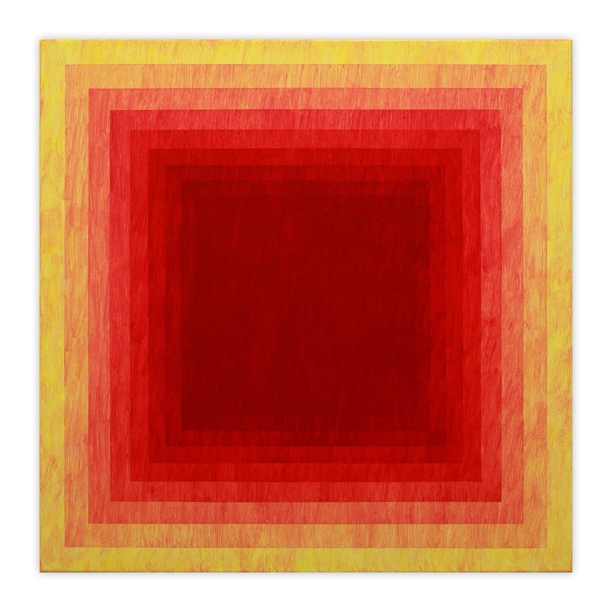 Filtered Light (Aureolin Yellow / Rose Madder) - by Andy Harwood - Abstract Painting - Ideelart