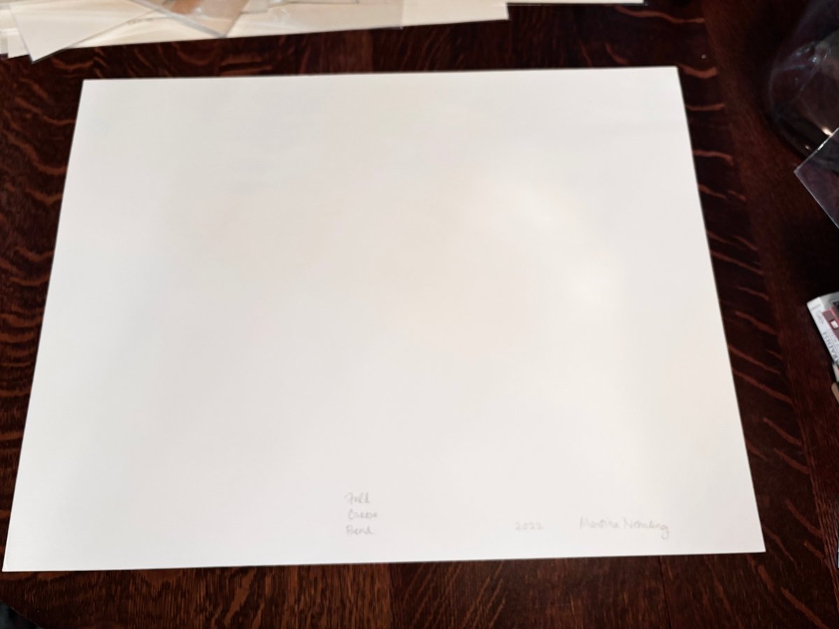 Fold, Crease, Bend - by Martina Nehrling - Abstract Painting - Ideelart