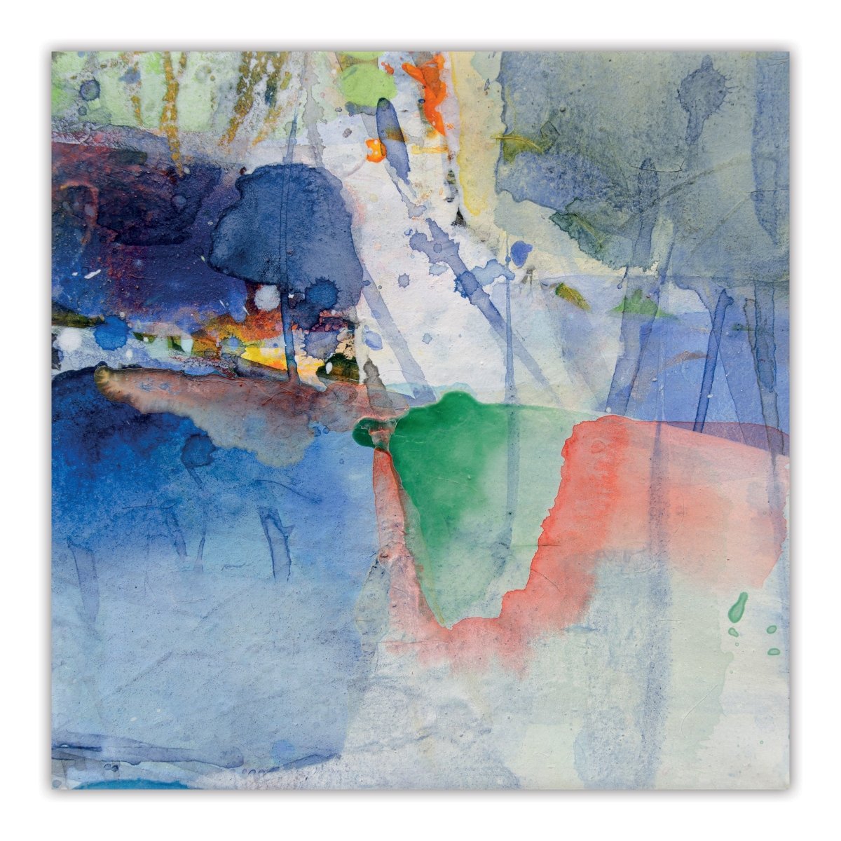 Forest Clearing - by Greet Helsen - Abstract Painting - Ideelart