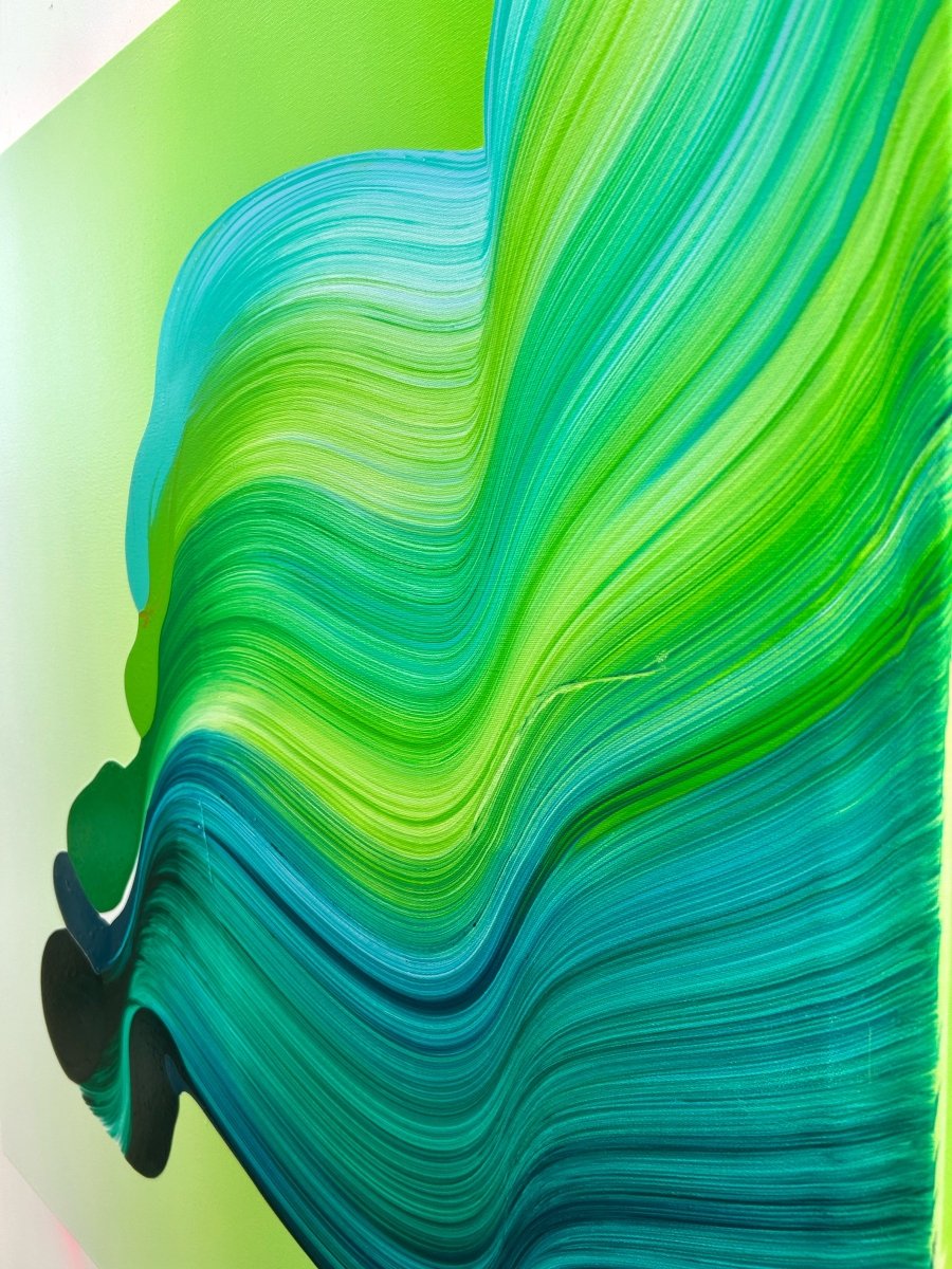 Gradient 7 - by Nikolaos Schizas - Abstract Painting - Ideelart