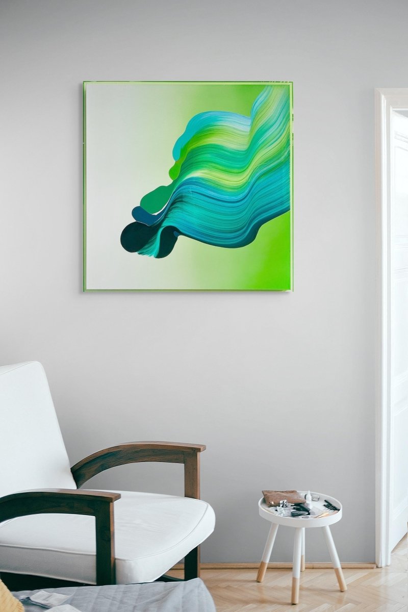 Gradient 7 - by Nikolaos Schizas - Abstract Painting - Ideelart