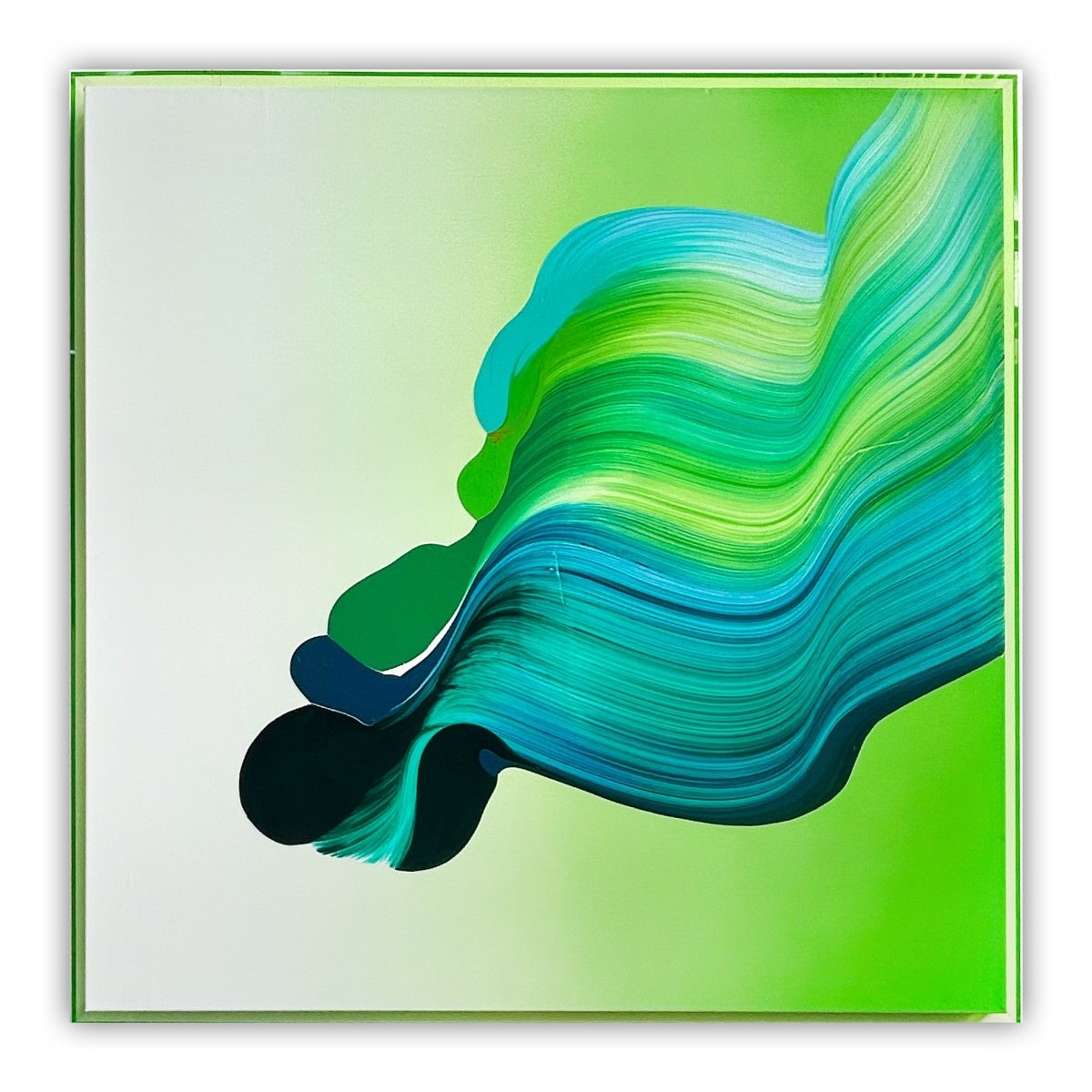 Gradient 7 - by Nikolaos Schizas - Abstract Painting - Ideelart