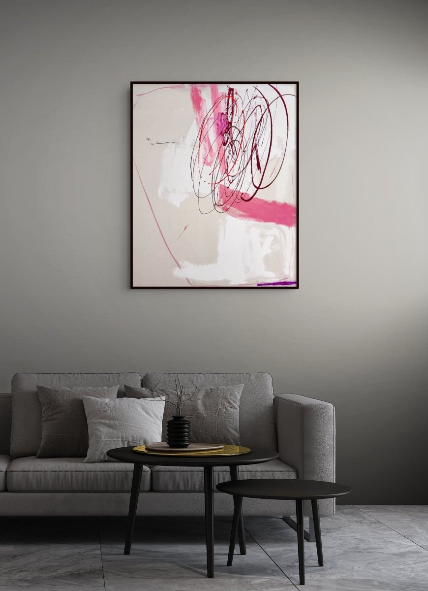 Ground control - by Manuela Karin Knaut - Abstract Painting - Ideelart