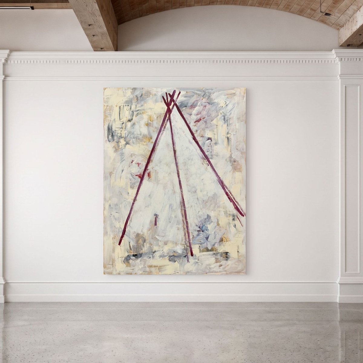 Home - by Paul Landauer - Abstract Painting - Ideelart