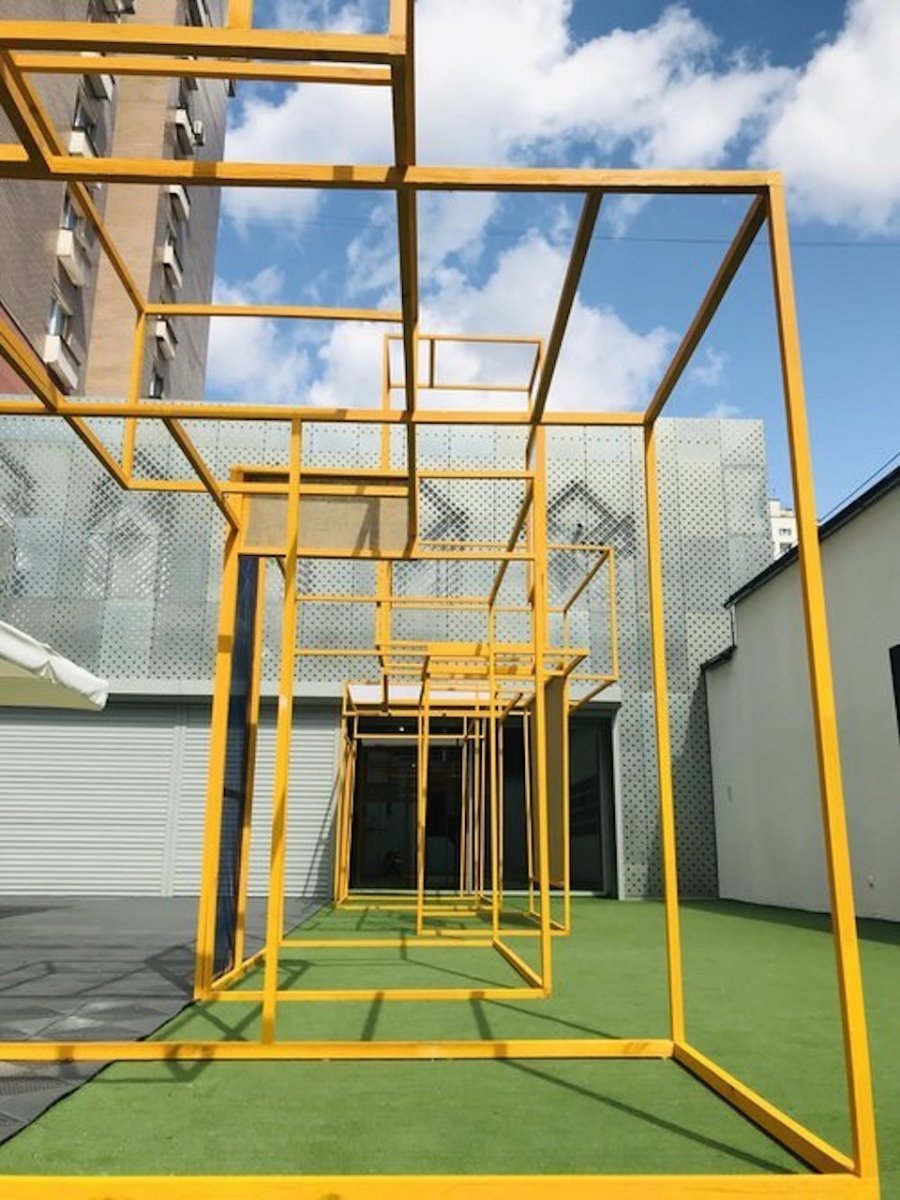 Infinite Village - Interspace - by Tilman - Abstract Projects - Ideelart