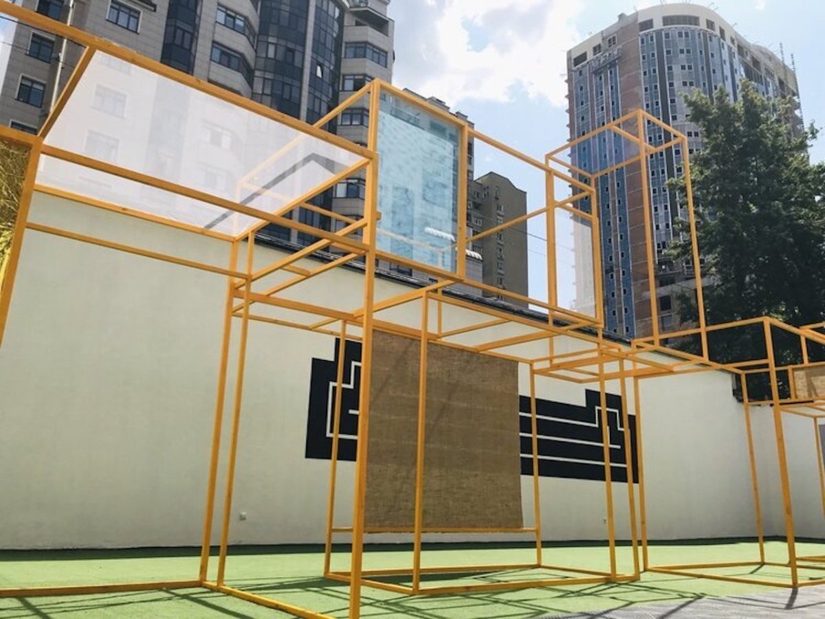 Infinite Village - Interspace - by Tilman - Abstract Projects - Ideelart