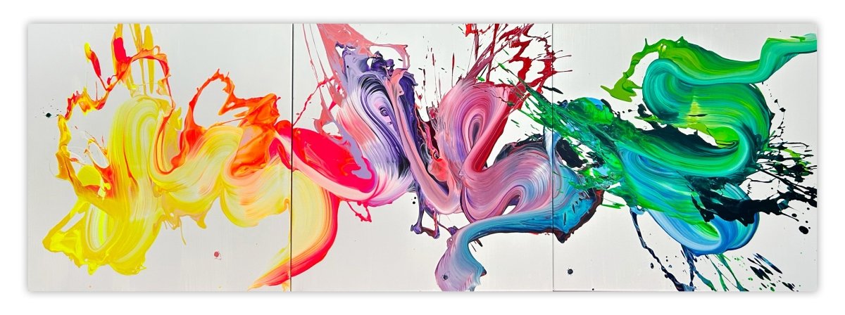 It's hard to explain - by Nikolaos Schizas - Abstract Painting - Ideelart