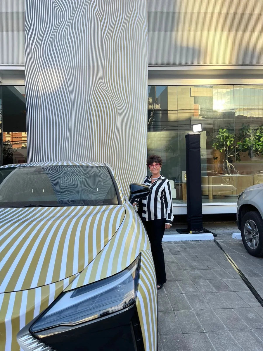 Lexus RZ450 - by Cristina Ghetti - Abstract Projects - Ideelart