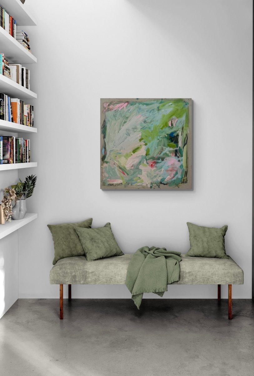 Meet Me There IV - by Petra Schott - Abstract Painting - Ideelart