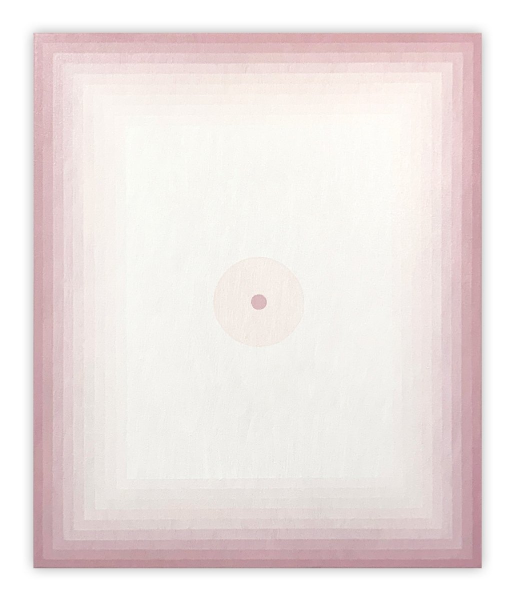 Mesmerism (Ash Pink) - by Andy Harwood - Abstract Painting - Ideelart