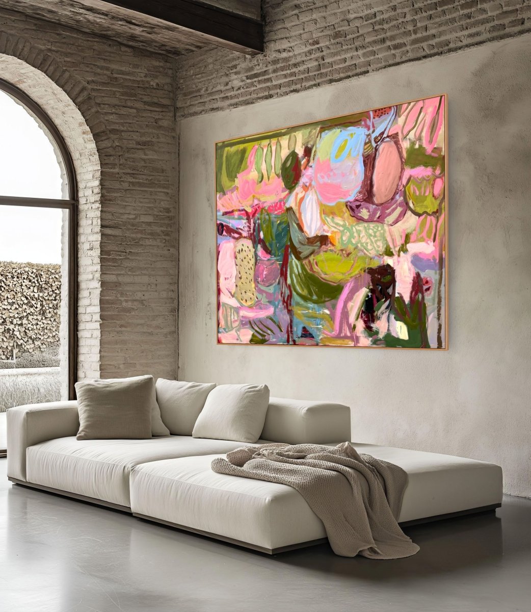 絵画 アート『不完全/imperfect』 No bad news today by Petra Schott - Represented Online by IdeelArt