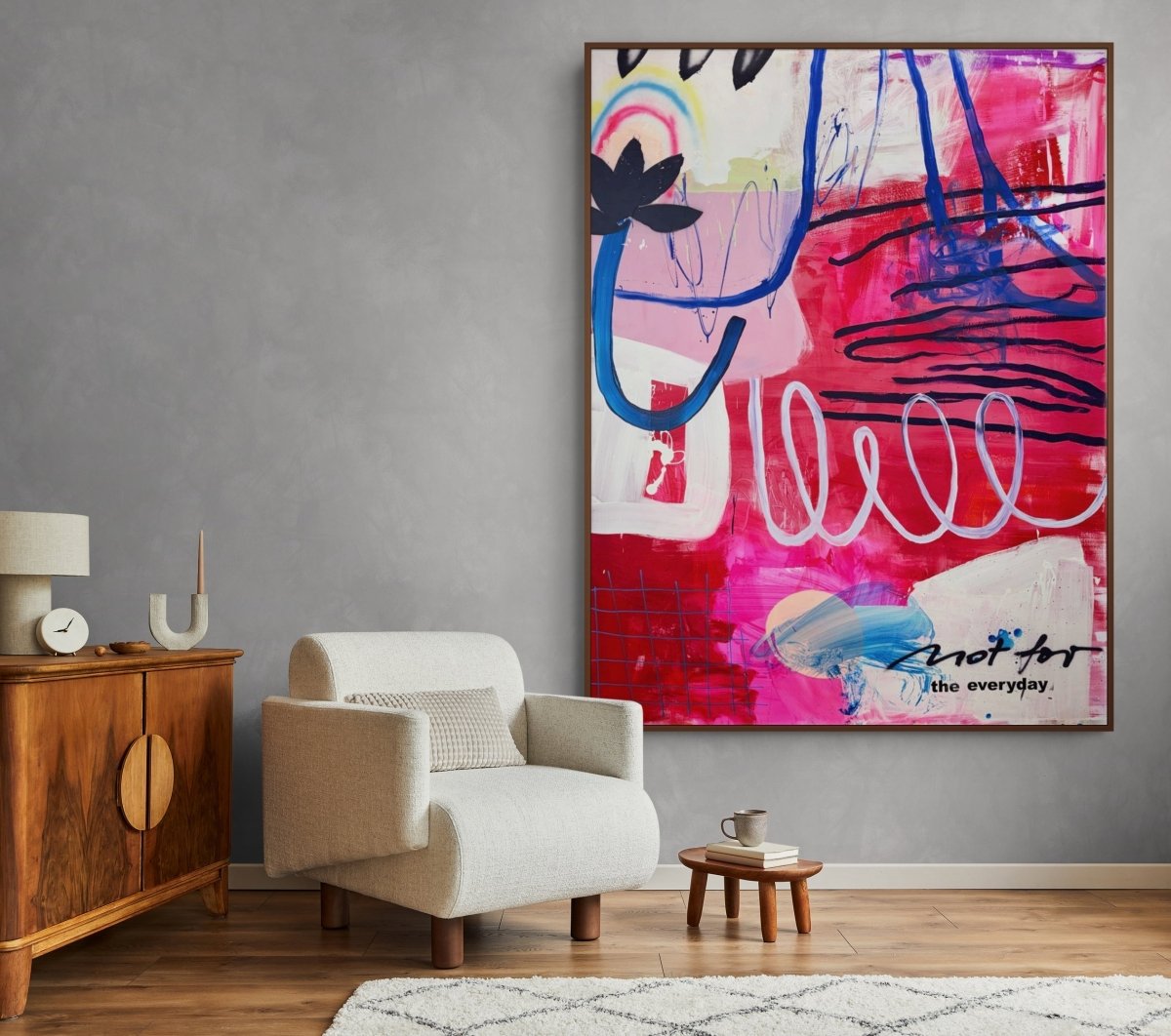 Not for the everyday - by Manuela Karin Knaut - Abstract Painting - Ideelart