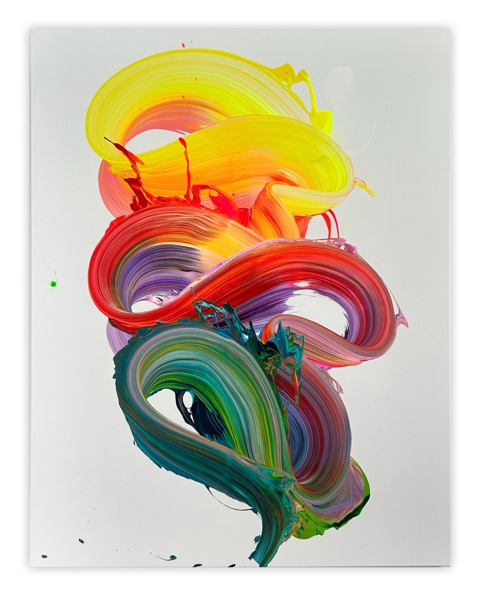 On purpose - by Nikolaos Schizas - Abstract Painting - Ideelart