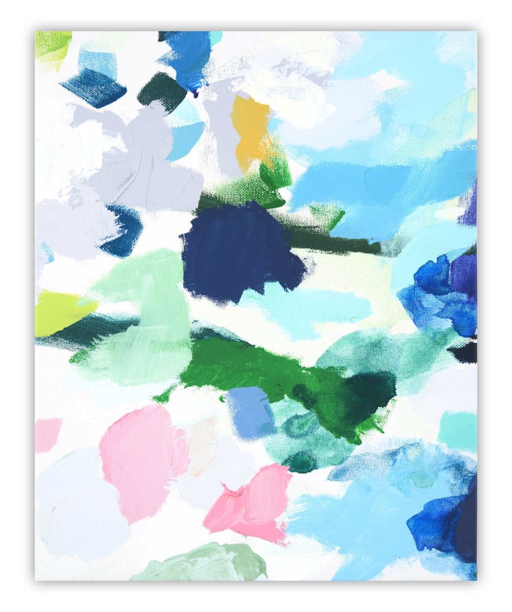 Perfect Coincidence 43 - by Kyong Lee - Abstract Painting - Ideelart