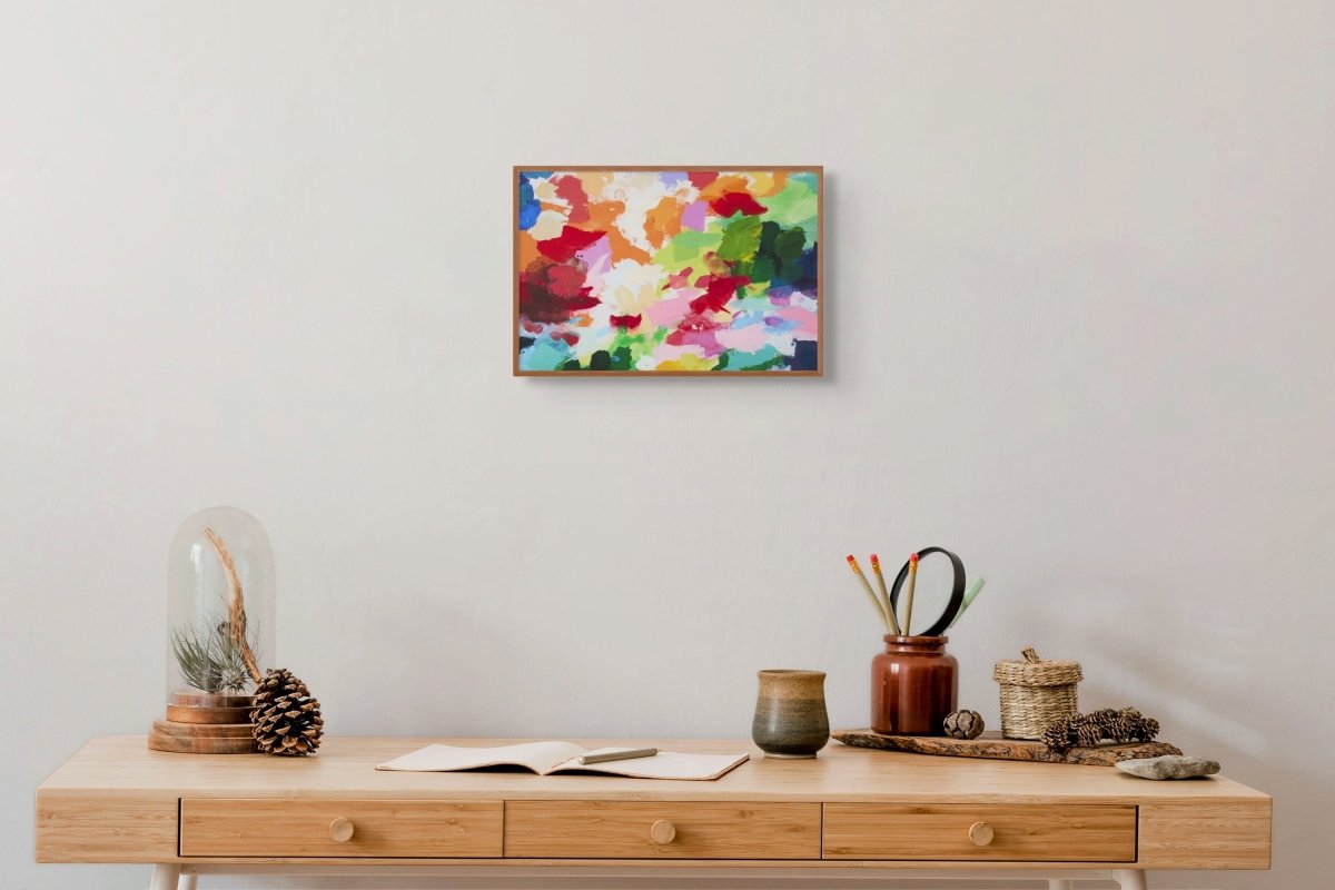 Perfect Coincidence 49 - by Kyong Lee - Abstract Painting - Ideelart