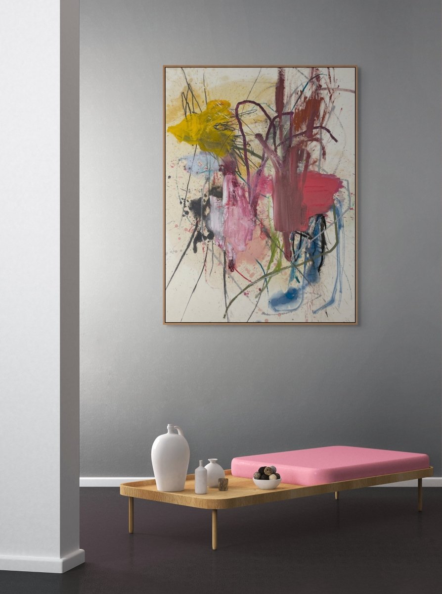 Plunged into the place where our memories are lost - by Ludovic Dervillez - Abstract Painting - Ideelart