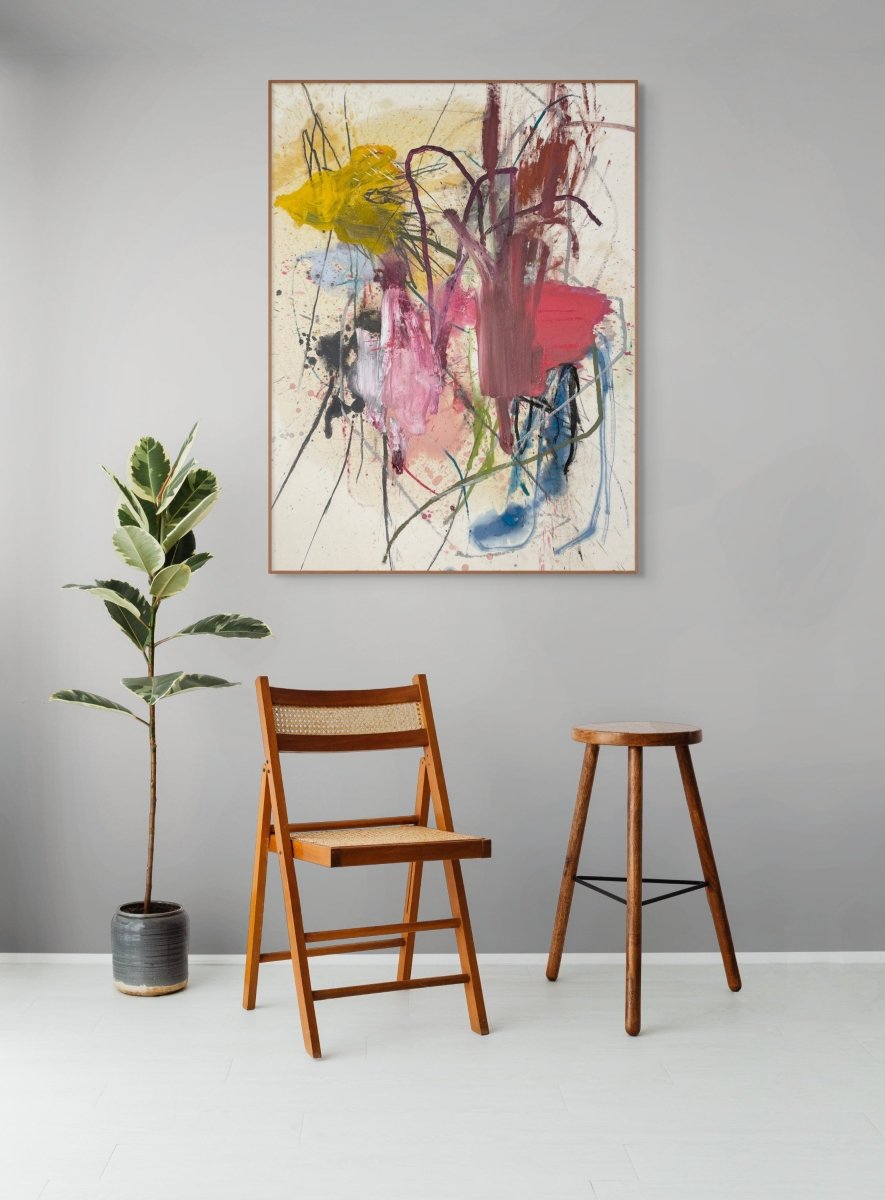 Plunged into the place where our memories are lost - by Ludovic Dervillez - Abstract Painting - Ideelart