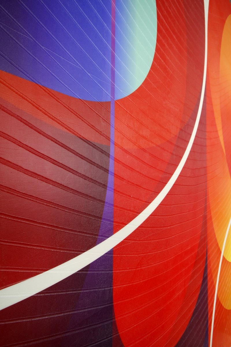 Ponceau Safran Nuit  T cuit - by Jerome Tham Vo My - Abstract Mixed Media - Ideelart