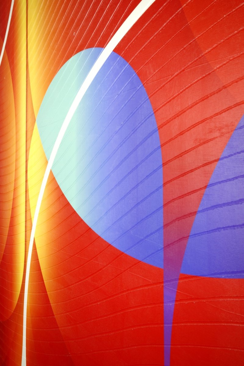 Prune Safran Céladon  Espadindon - by Jerome Tham Vo My - Abstract Mixed Media - Ideelart