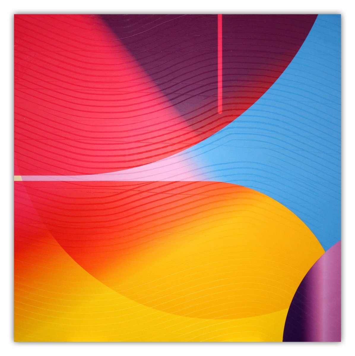 Rose shocking Améthyste Électrique  Énergique - by Jerome Tham Vo My - Abstract Mixed Media - Ideelart