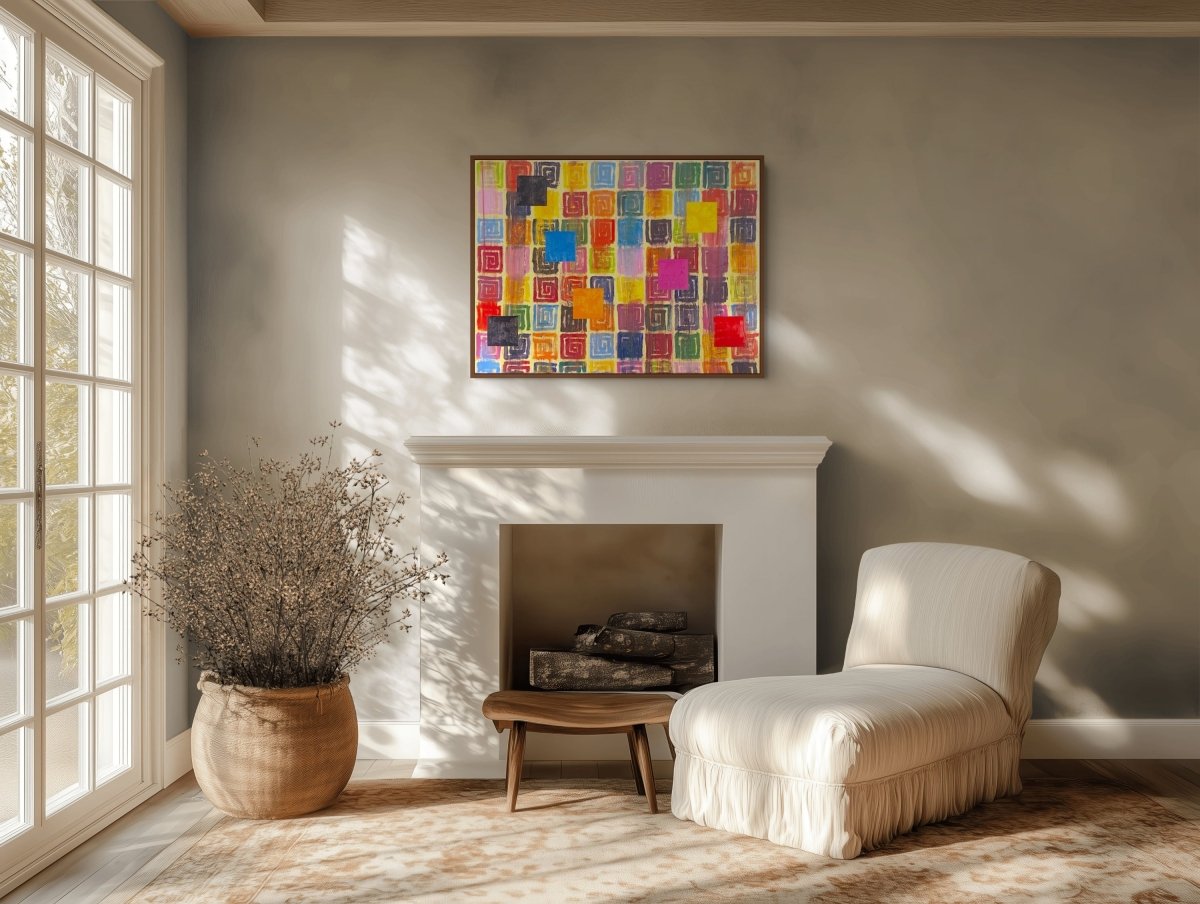 See Levels - by Dana Gordon - Abstract Painting - Ideelart