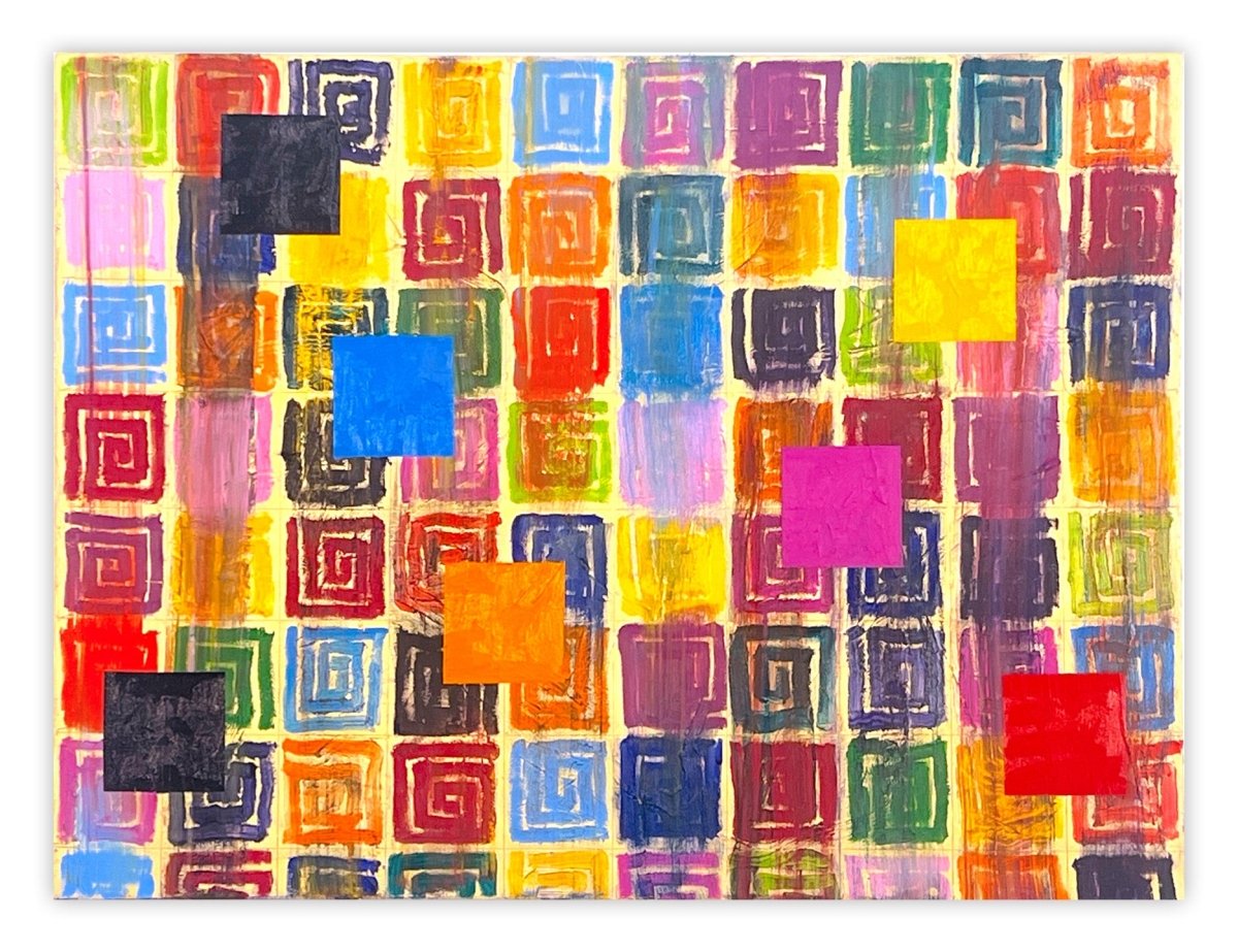 See Levels - by Dana Gordon - Abstract Painting - Ideelart