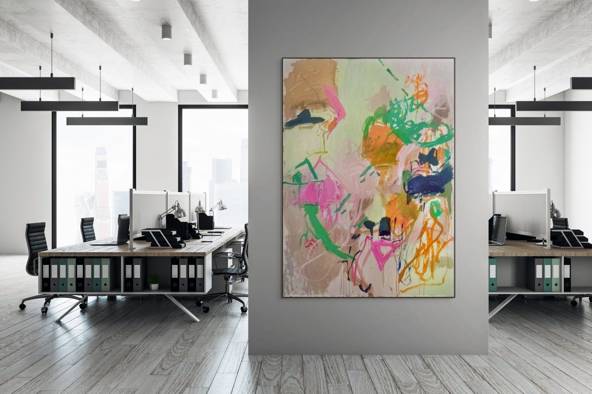 Semiramide se promène - by Macha Poynder - Abstract Painting - Ideelart