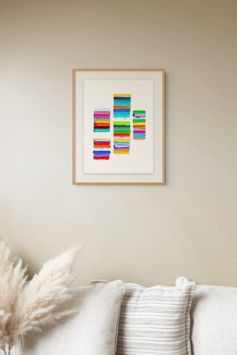 Sequencing 13 - by Martina Nehrling - Abstract Painting - Ideelart