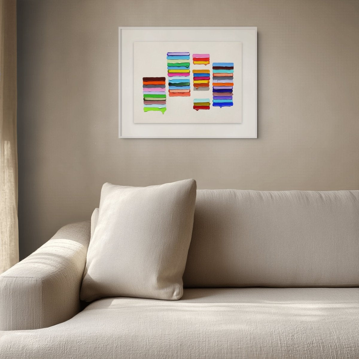 Sequencing 15 - by Martina Nehrling - Abstract Painting - Ideelart
