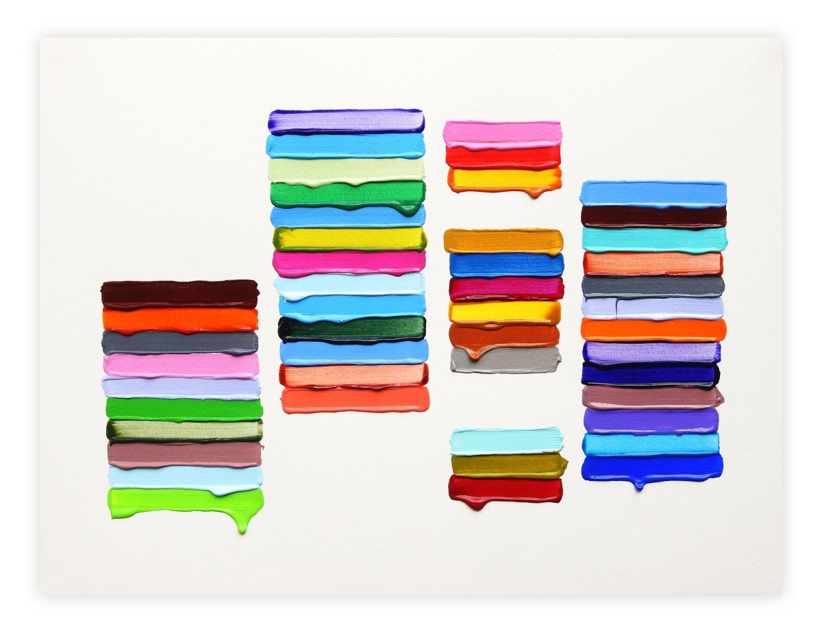 Sequencing 15 - by Martina Nehrling - Abstract Painting - Ideelart