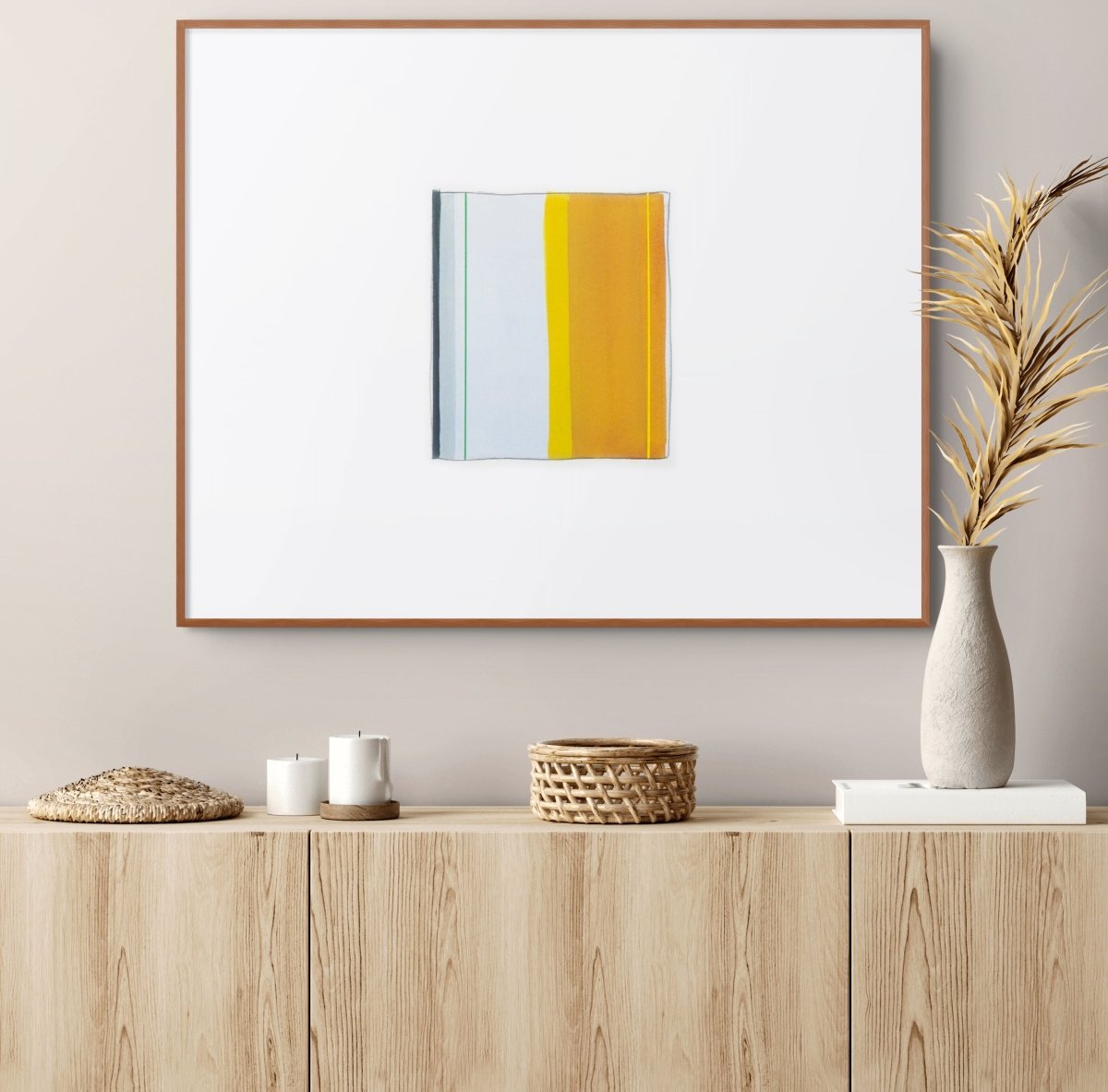 Slightly Like Strangers - by Matthew Langley - Abstract Painting - Ideelart