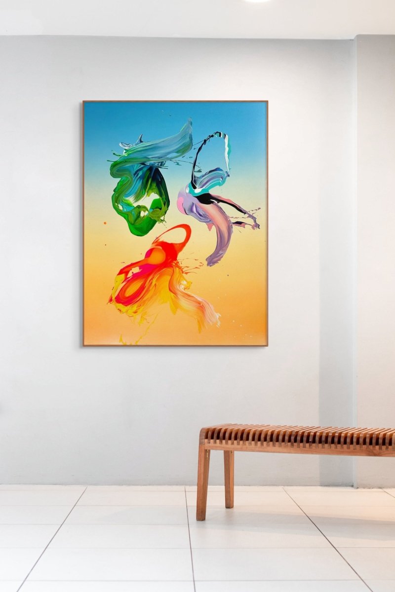 Still standing - by Nikolaos Schizas - Abstract Painting - Ideelart