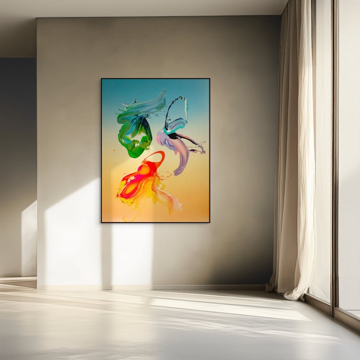 Still standing - by Nikolaos Schizas - Abstract Painting - Ideelart