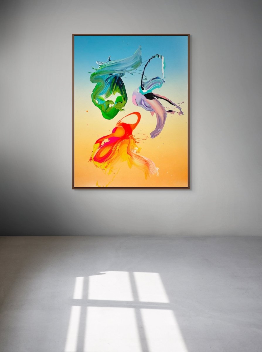 Still standing - by Nikolaos Schizas - Abstract Painting - Ideelart